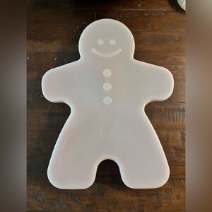 Giant Gingerbead Man 7 Sectional Plastic Container